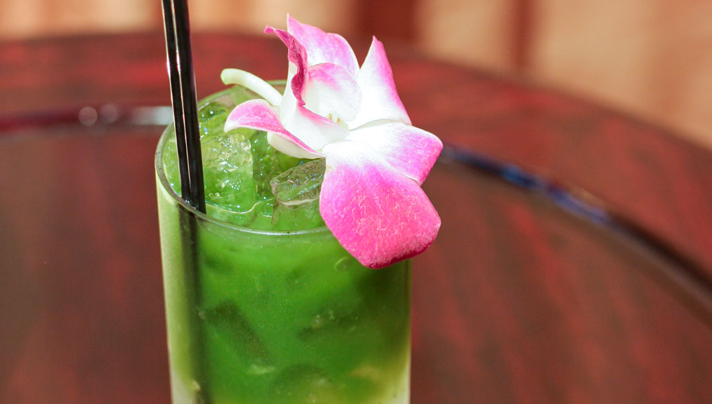 green tea-infused