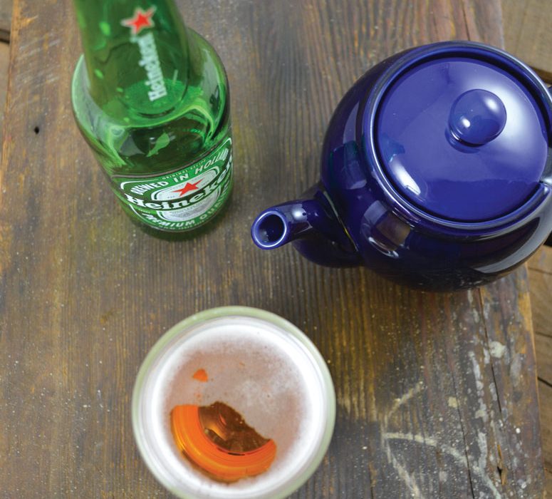 green tea-infused