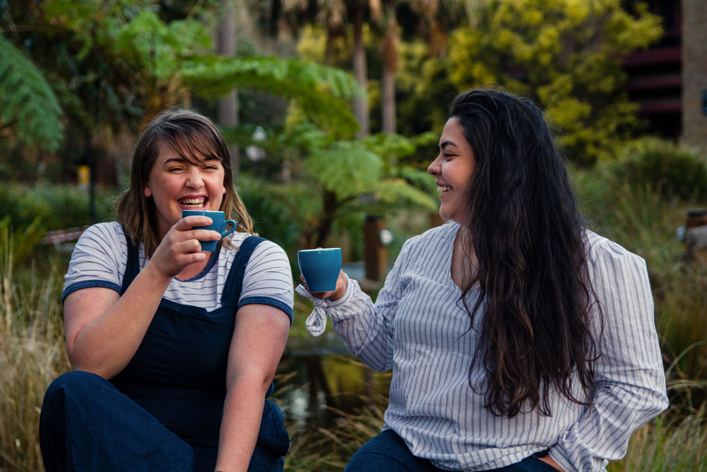 Demelza Jones (left) and Shirin Demirdag (right)
