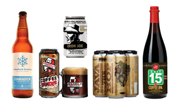 coffee-infused beer